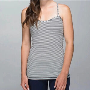 ! Lululemon Striped Y Tank Camisole sz 8